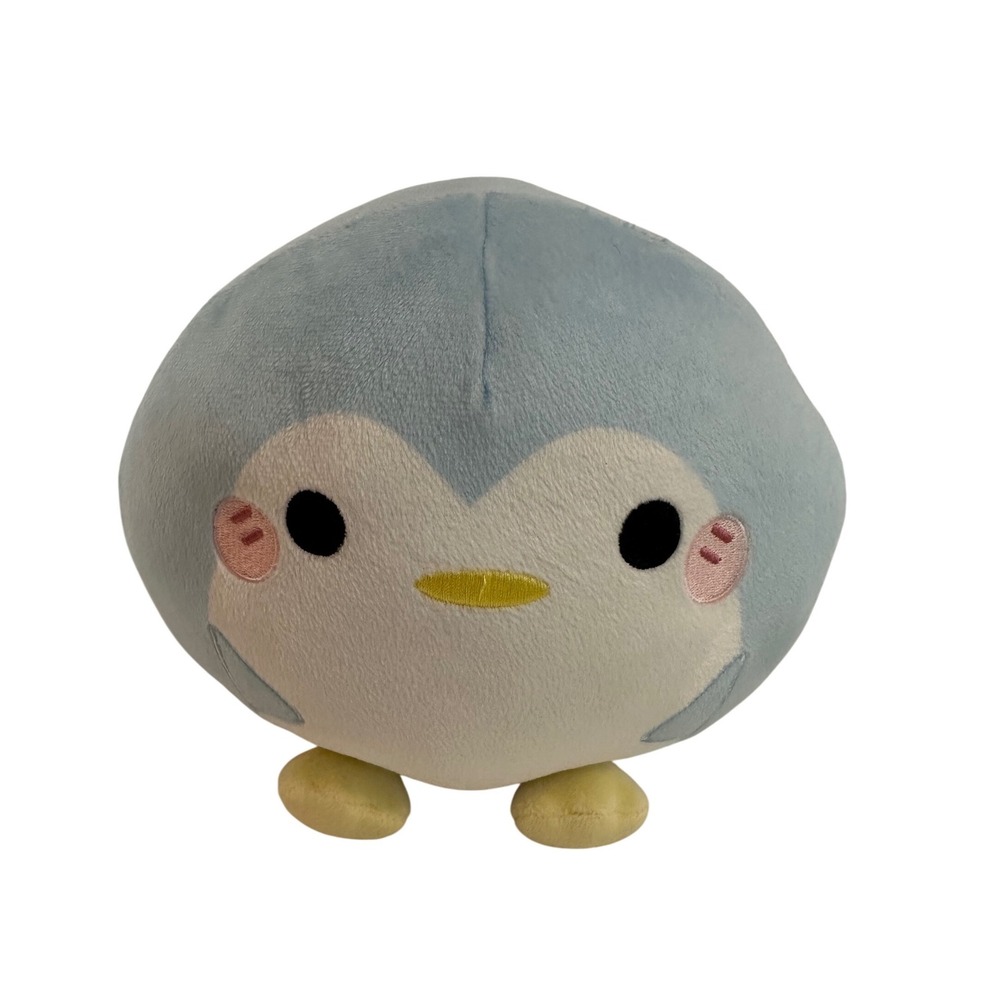 Aliquantum‎ International Honemaru Penguin Plush Light Blue Round Stuffed Animal
